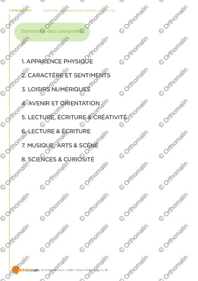 Page 2 de la fiche