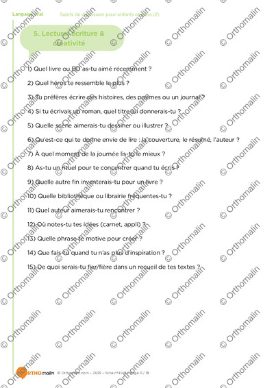 Page 11 de la fiche