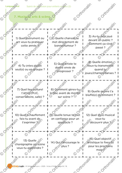 Page 16 de la fiche