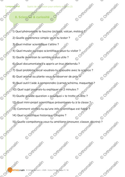 Page 17 de la fiche