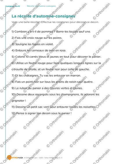 Page 3 de la fiche