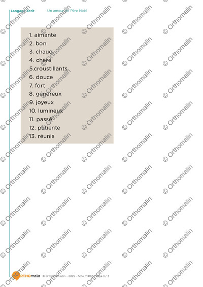 Page 3 de la fiche