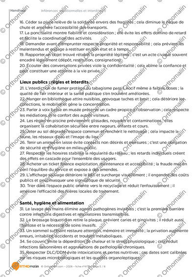 Page 5 de la fiche
