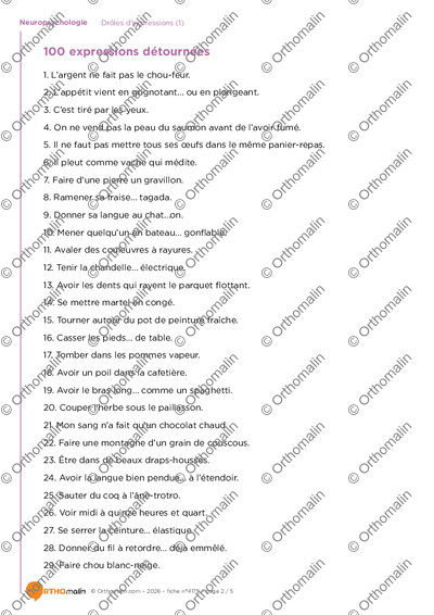 Page 2 de la fiche