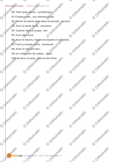Page 5 de la fiche