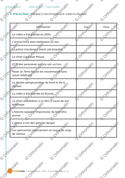 Page 12 de la fiche