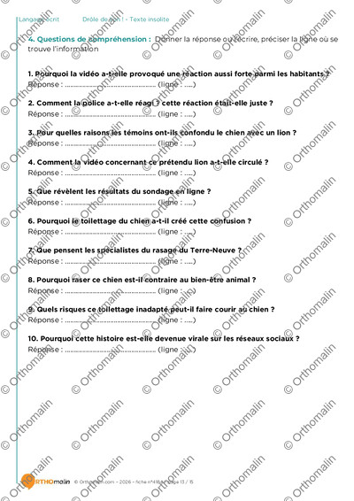 Page 13 de la fiche