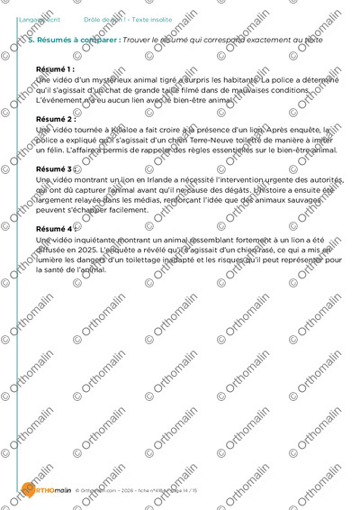 Page 14 de la fiche