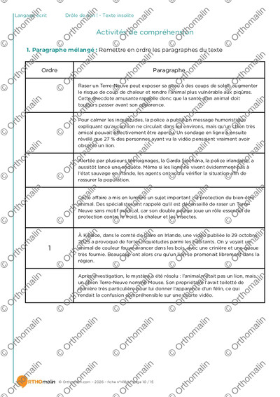 Page 10 de la fiche