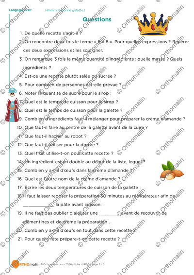 Page 3 de la fiche
