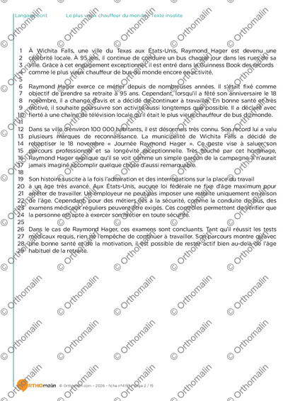 Page 2 de la fiche