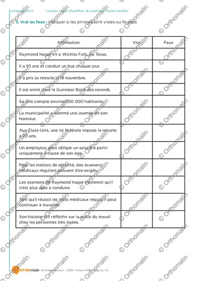 Page 12 de la fiche