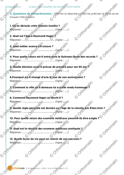 Page 13 de la fiche