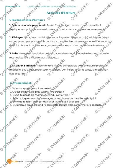 Page 15 de la fiche