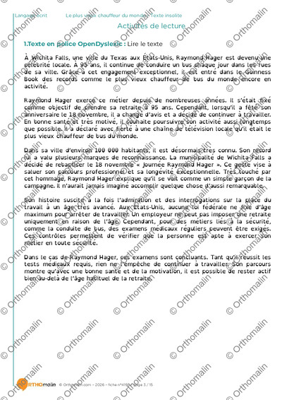 Page 3 de la fiche