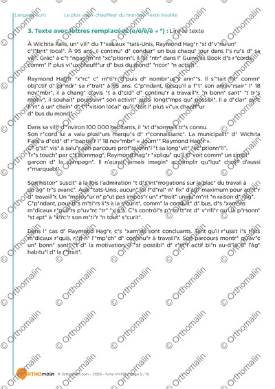 Page 5 de la fiche