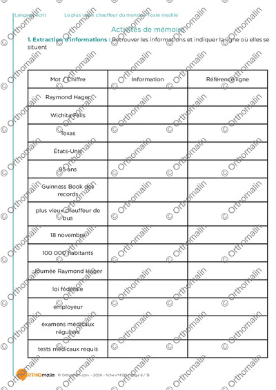 Page 6 de la fiche