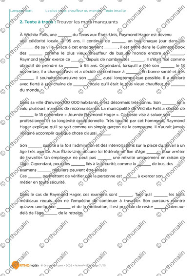 Page 7 de la fiche