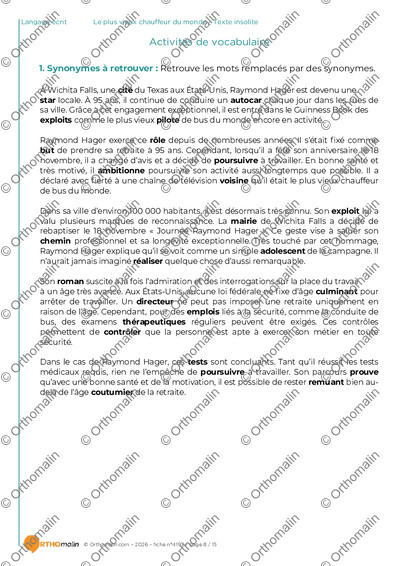 Page 8 de la fiche