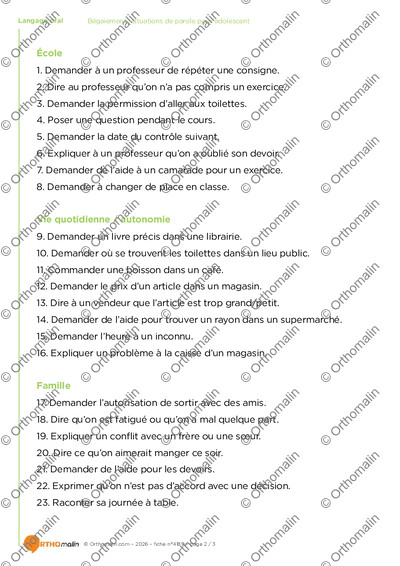 Page 2 de la fiche