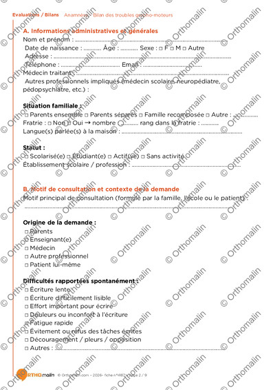 Page 2 de la fiche