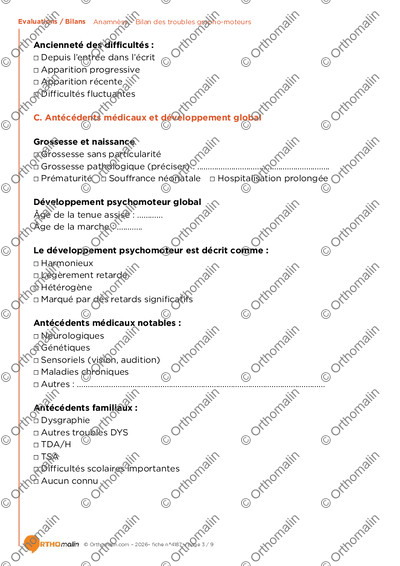 Page 3 de la fiche