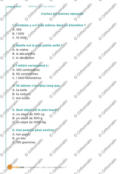 Page 2 de la fiche