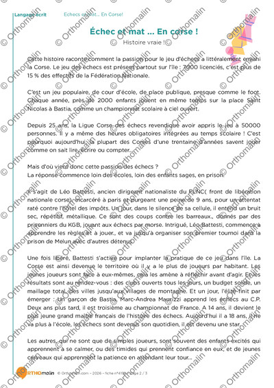 Page 2 de la fiche