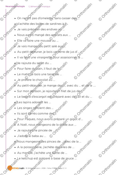 Page 2 de la fiche