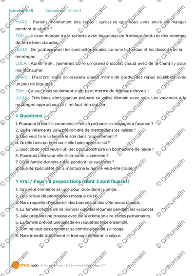 Page 3 de la fiche