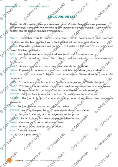 Page 6 de la fiche