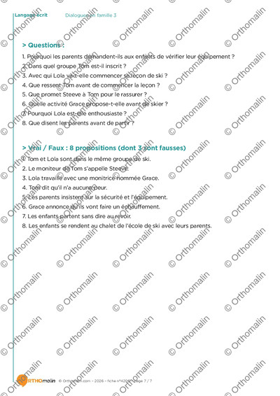 Page 7 de la fiche