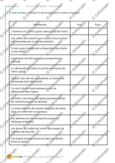 Page 12 de la fiche