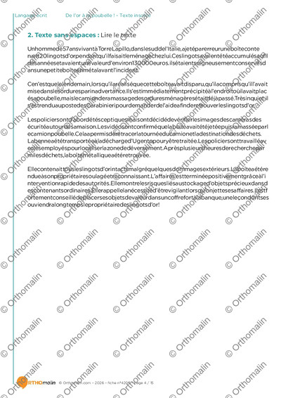 Page 4 de la fiche