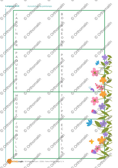 Page 3 de la fiche