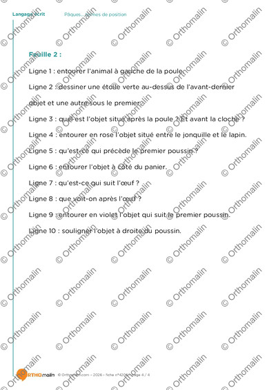 Page 4 de la fiche