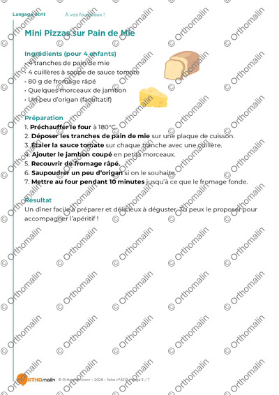 Page 5 de la fiche