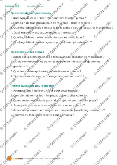 Page 6 de la fiche