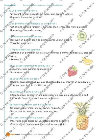 Page 3 de la fiche