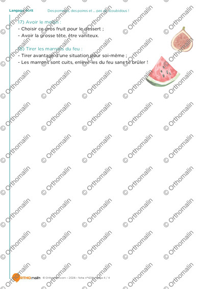 Page 4 de la fiche