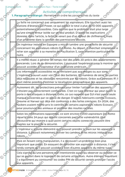 Page 10 de la fiche