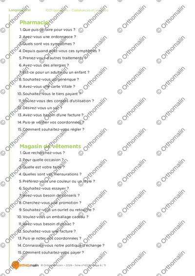 Page 6 de la fiche