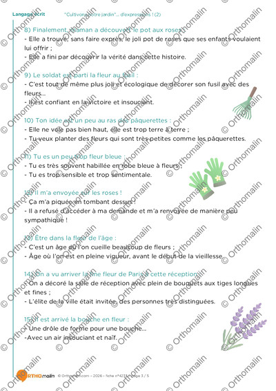 Page 3 de la fiche