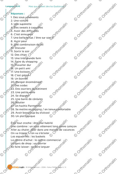 Page 4 de la fiche