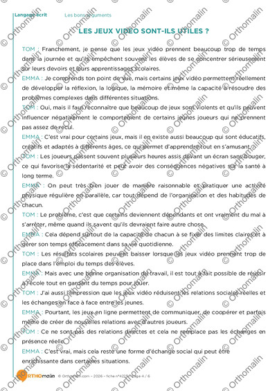 Page 4 de la fiche