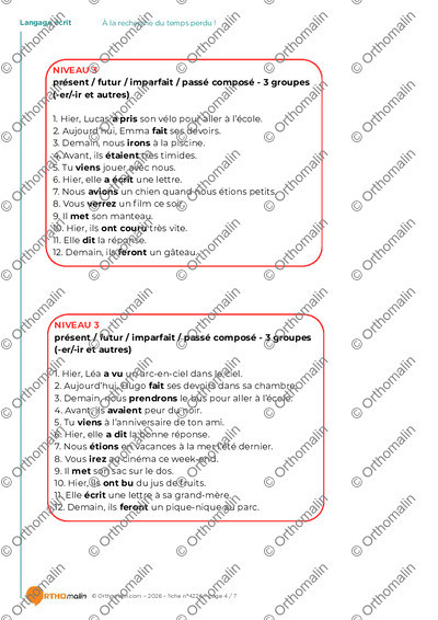 Page 4 de la fiche
