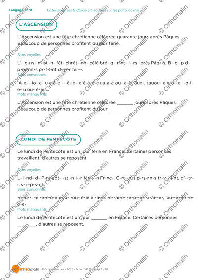 Page 3 de la fiche