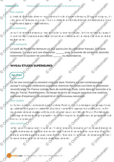 Page 8 de la fiche
