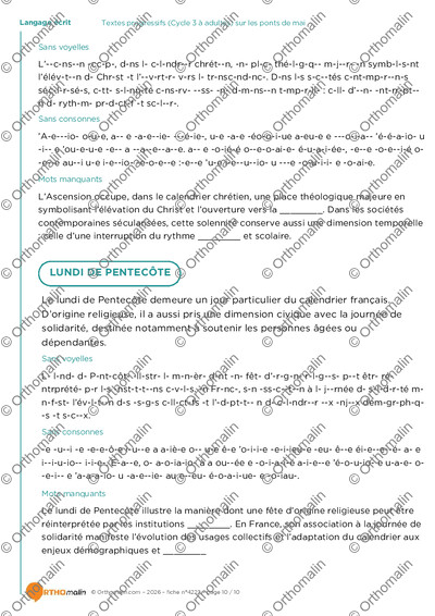 Page 10 de la fiche