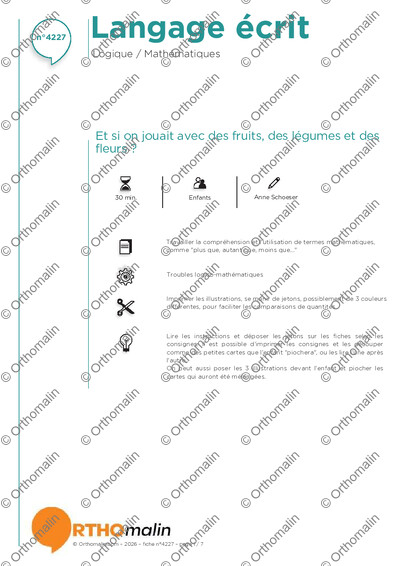Page 1 de la fiche